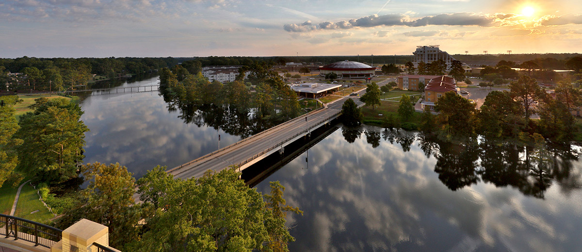 image of Bayou Desiard Sunrise view from the Terrace