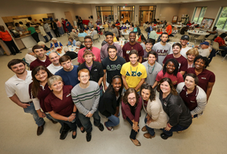 ulm students at Ouachita Council on Aging