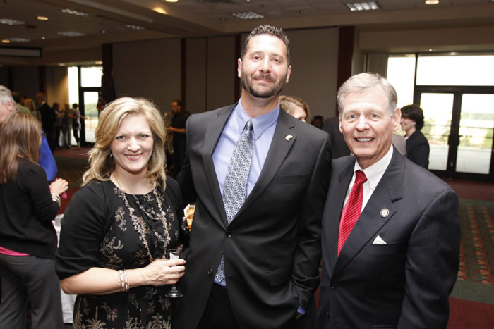 Dr. Stockley with State Senator Thompson