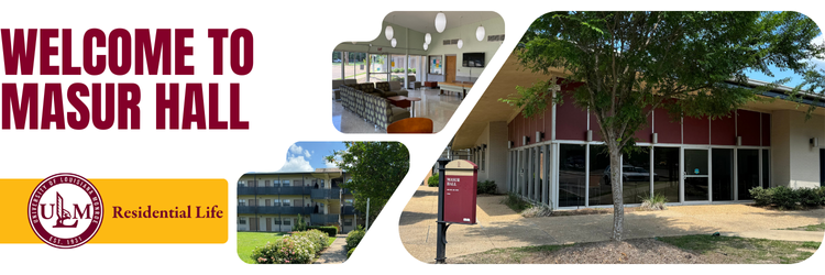 Masur Hall Welcome Title Banner